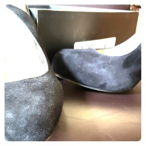 New INC woman black suede shoes